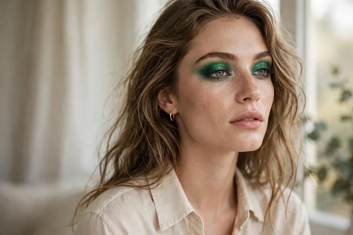 18 Emerald Eyeshadow Looks for a Striking Statement