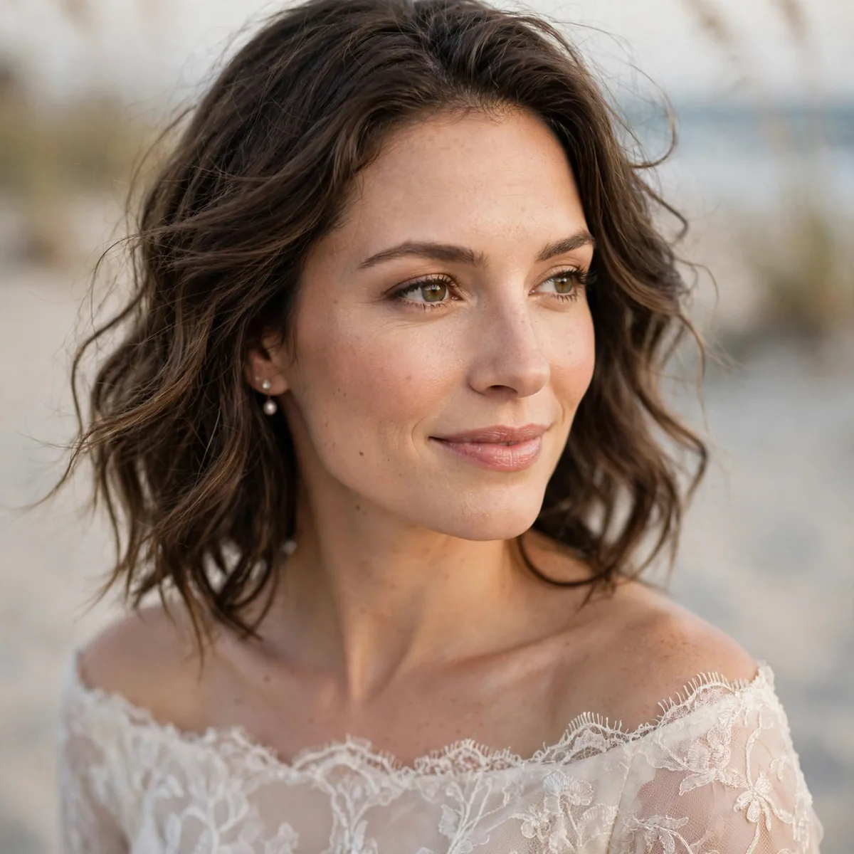 Beach engagement photo outfits