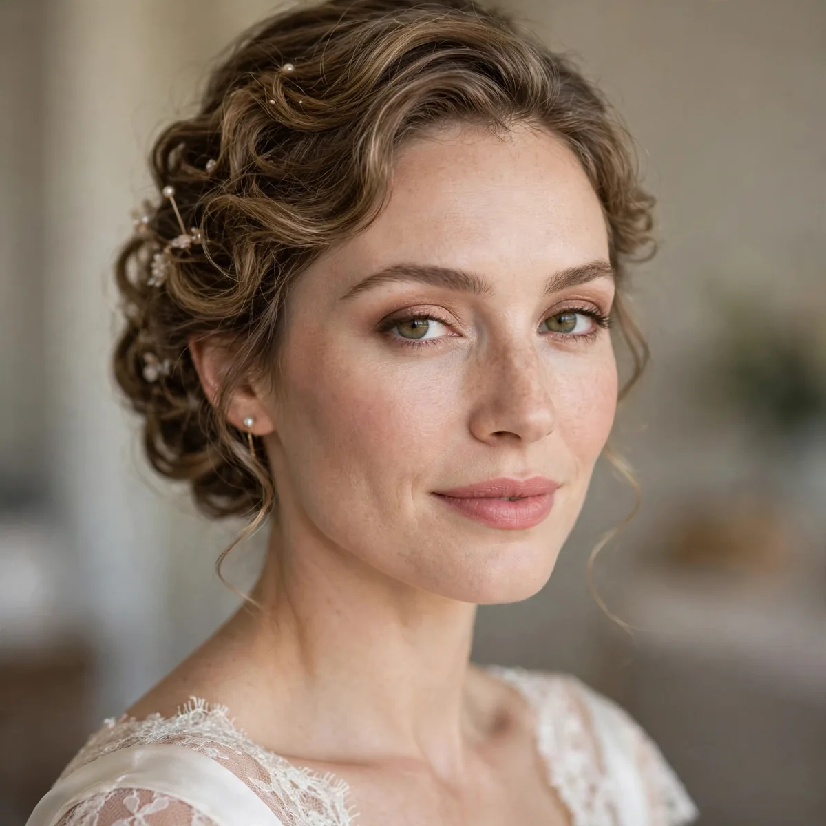 Engagement hair makeup trial