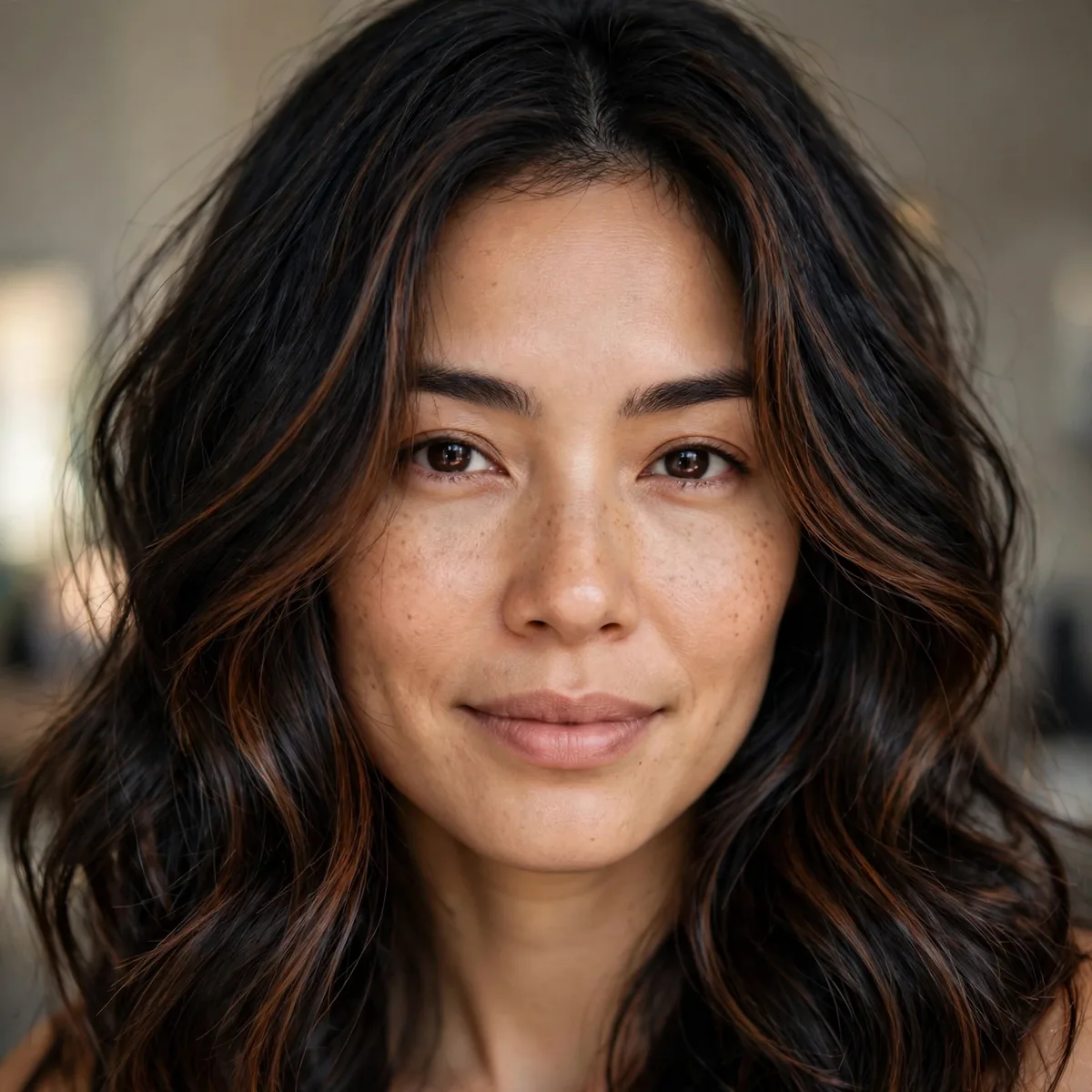 Espresso color on natural black hair