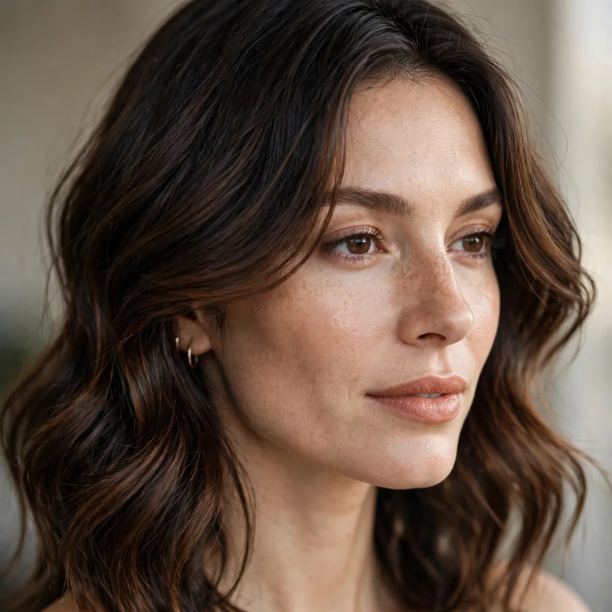 Espresso root melt hair color