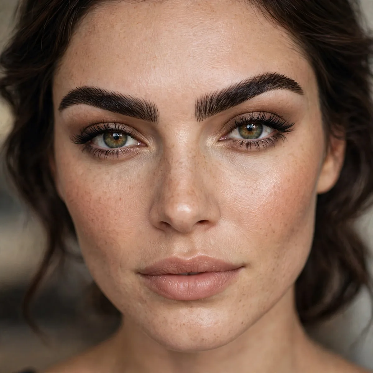 Power arch strong eyebrows