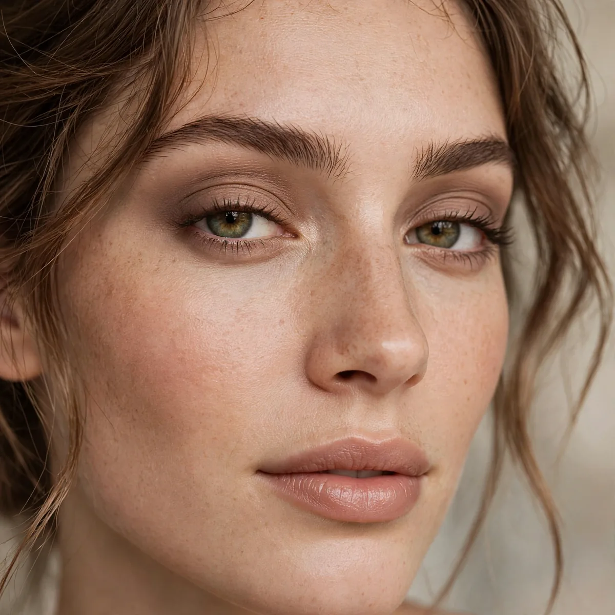 Warm taupe everyday eyeshadow