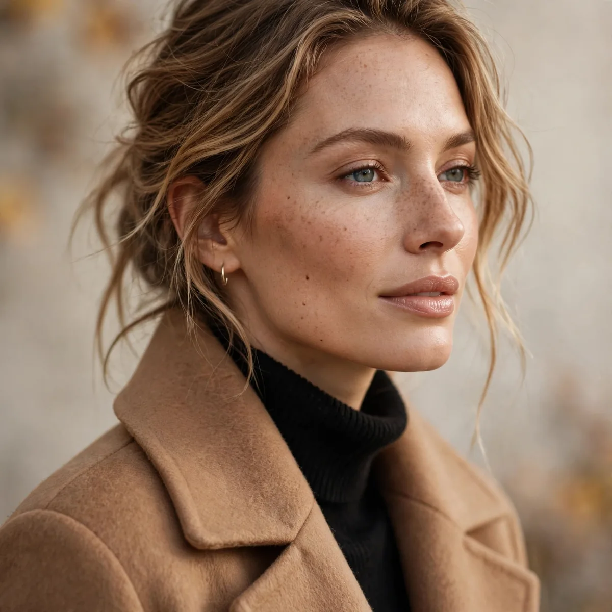 Camel coat fall outfit