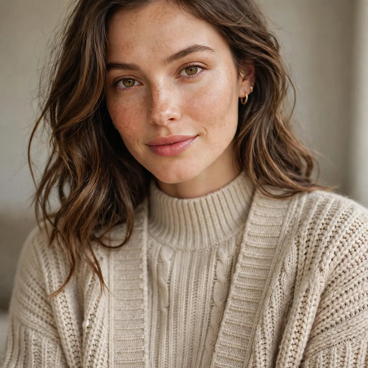 Matching knit set fall outfit