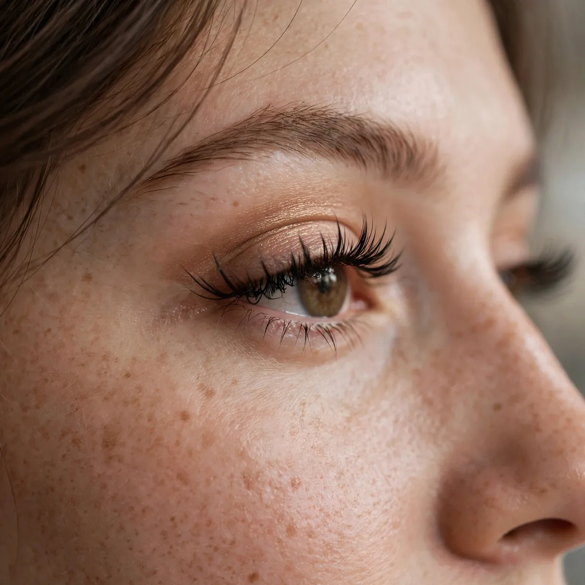 Outer corner accent false lashes