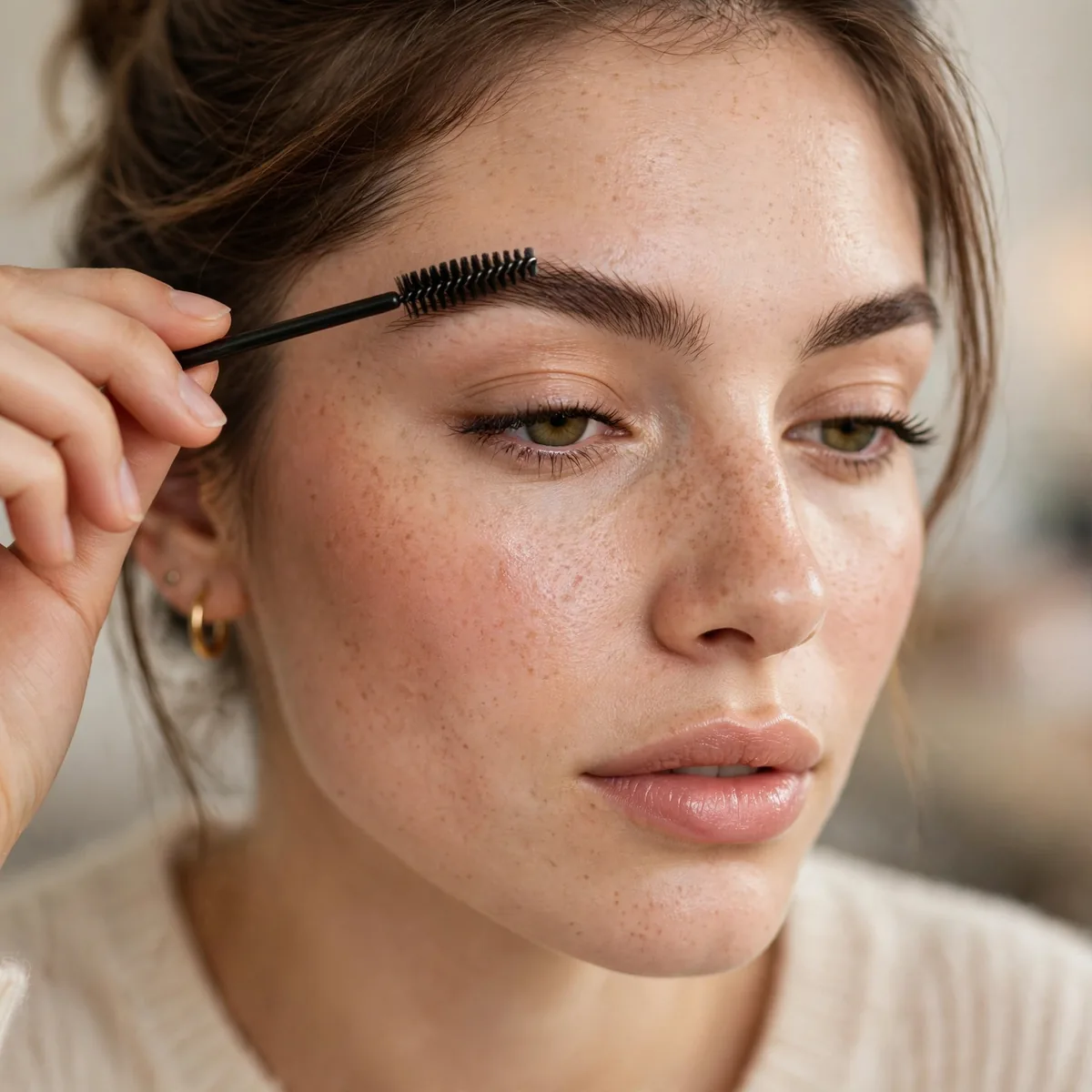 Quick brow routine for speed