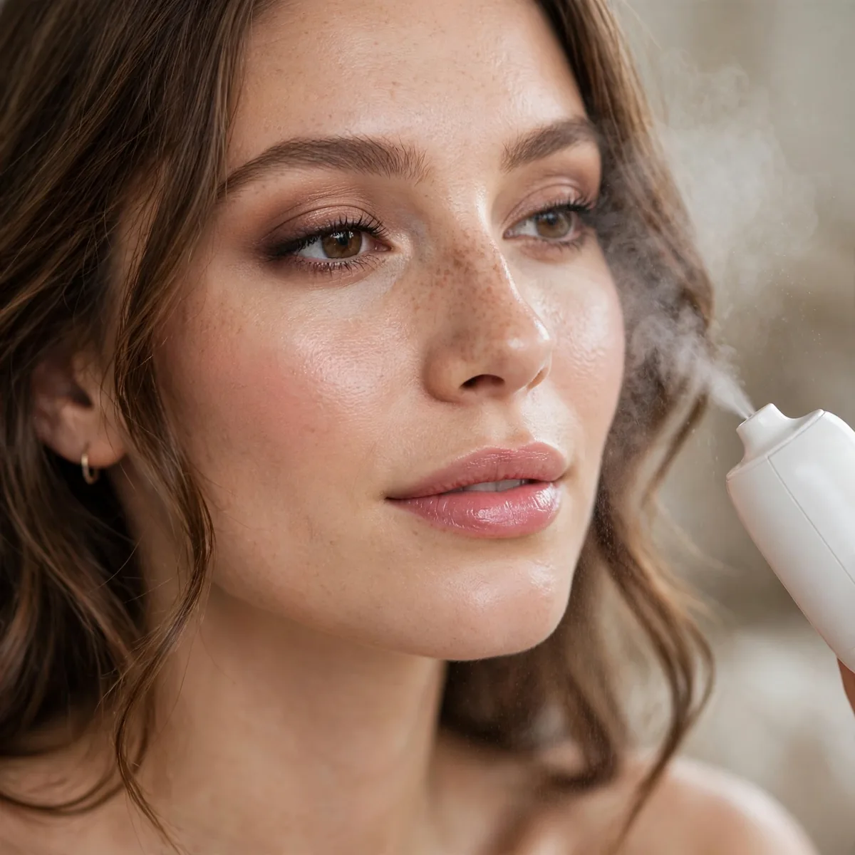 Humidifier for dry skin benefit