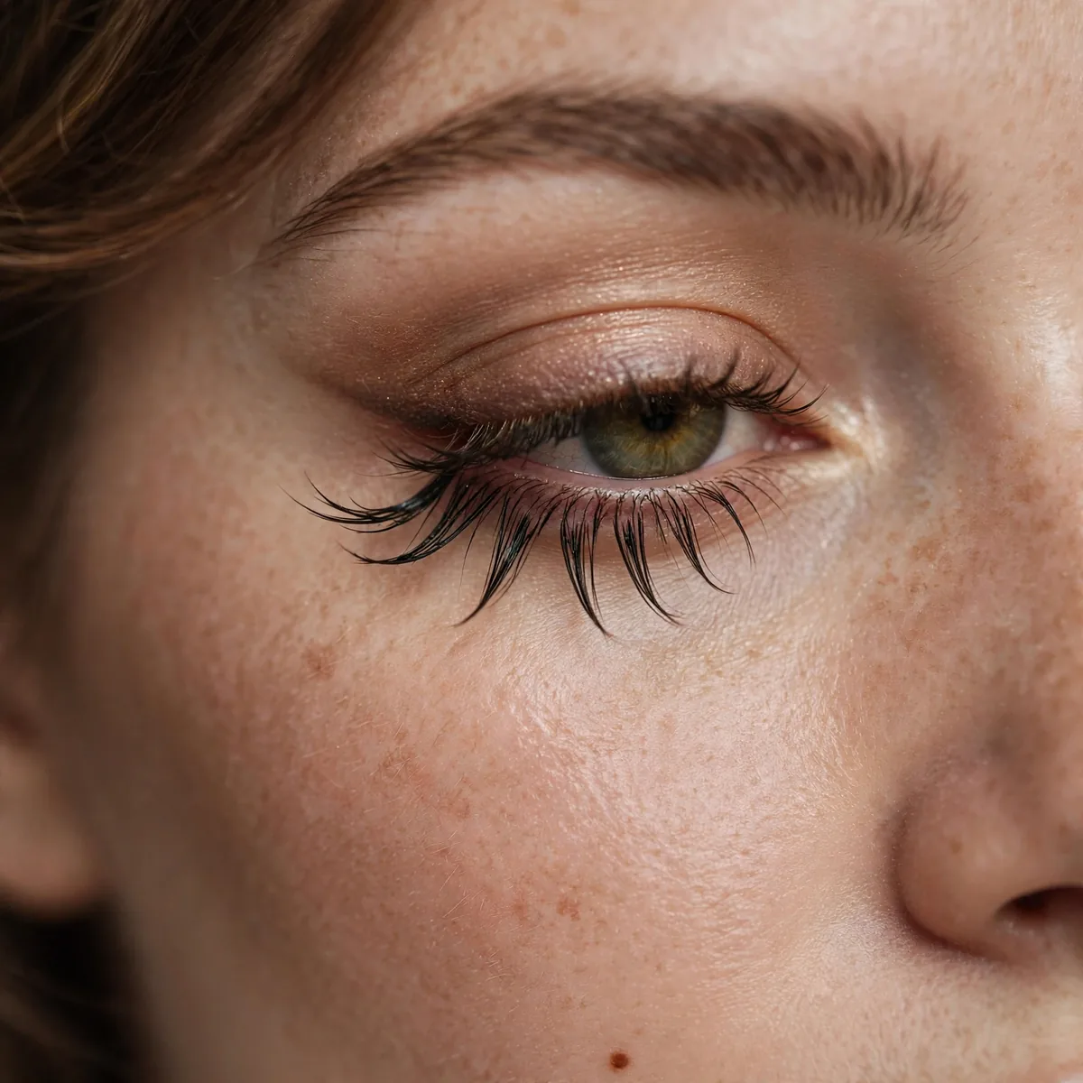 Reverse fox lower lash detail