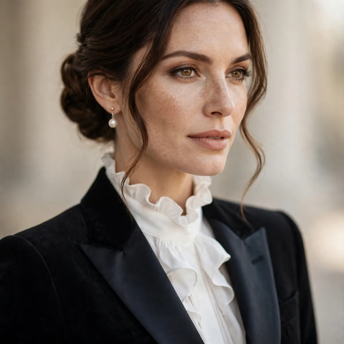 Womens tuxedo for gala