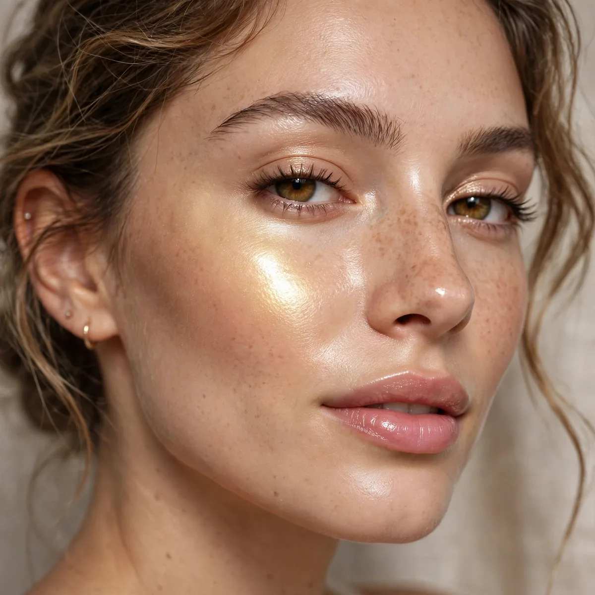 Liquid highlighter radiant glow