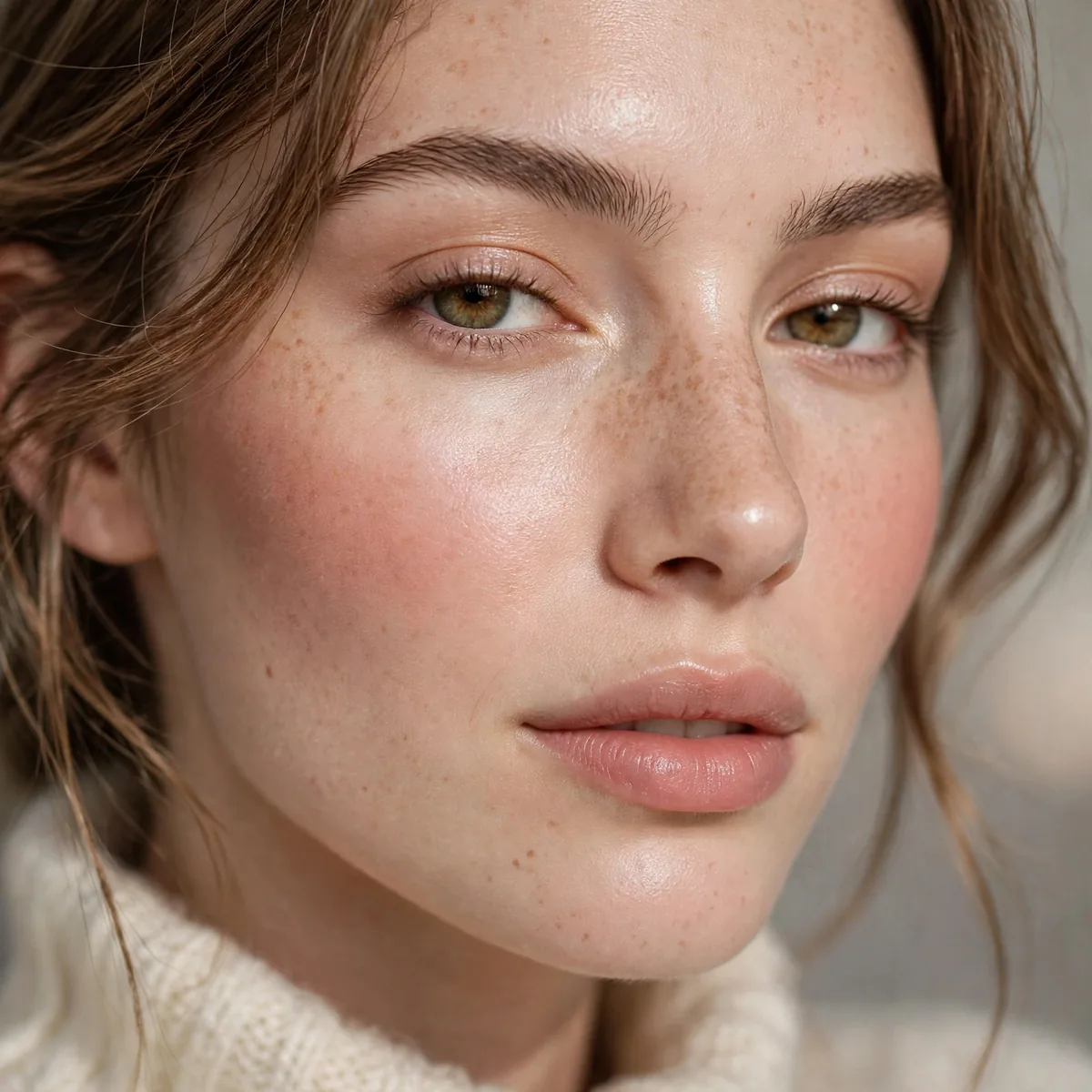 Cream blush winter radiance