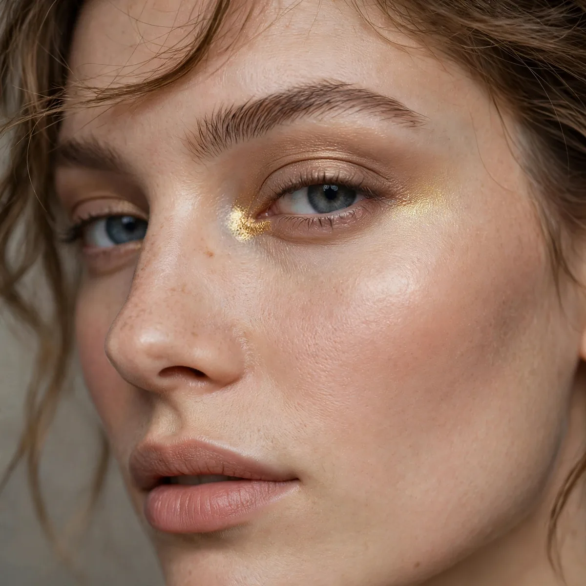 Gilded inner corner highlight