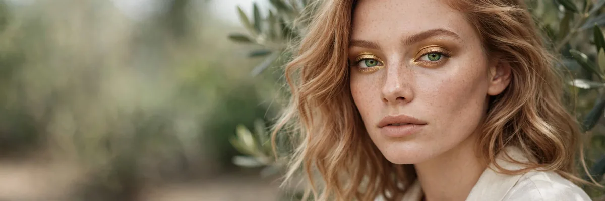18 Gold Eyeshadow Looks for Green Eyes That Shine