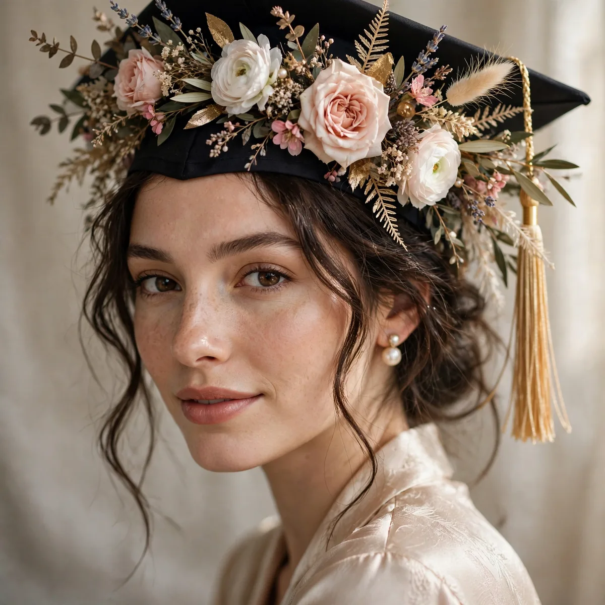 Decorated graduation cap