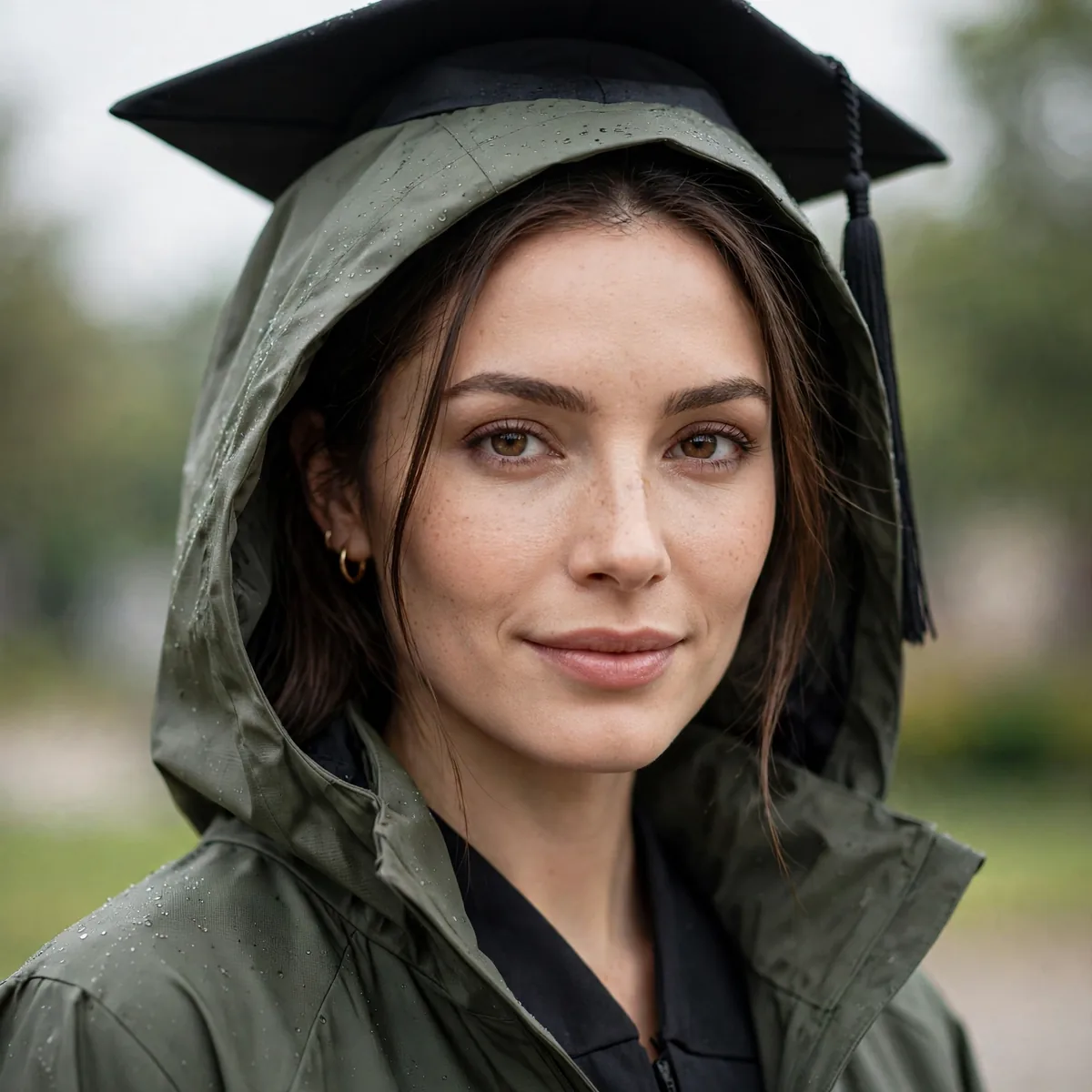 Graduation outfit for outdoor ceremony