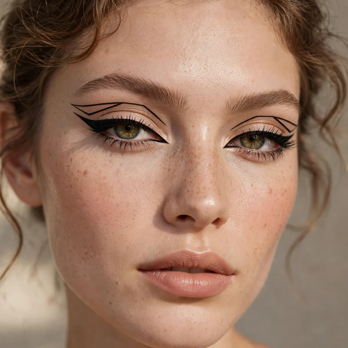 Double wing geometric liner