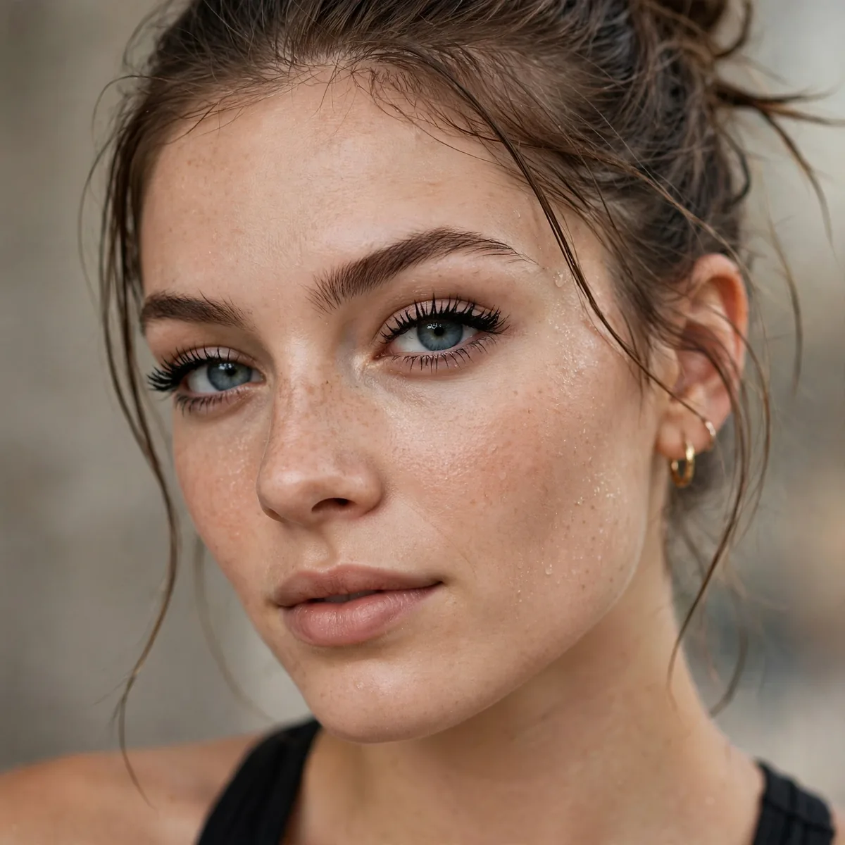 Waterproof mascara gym makeup