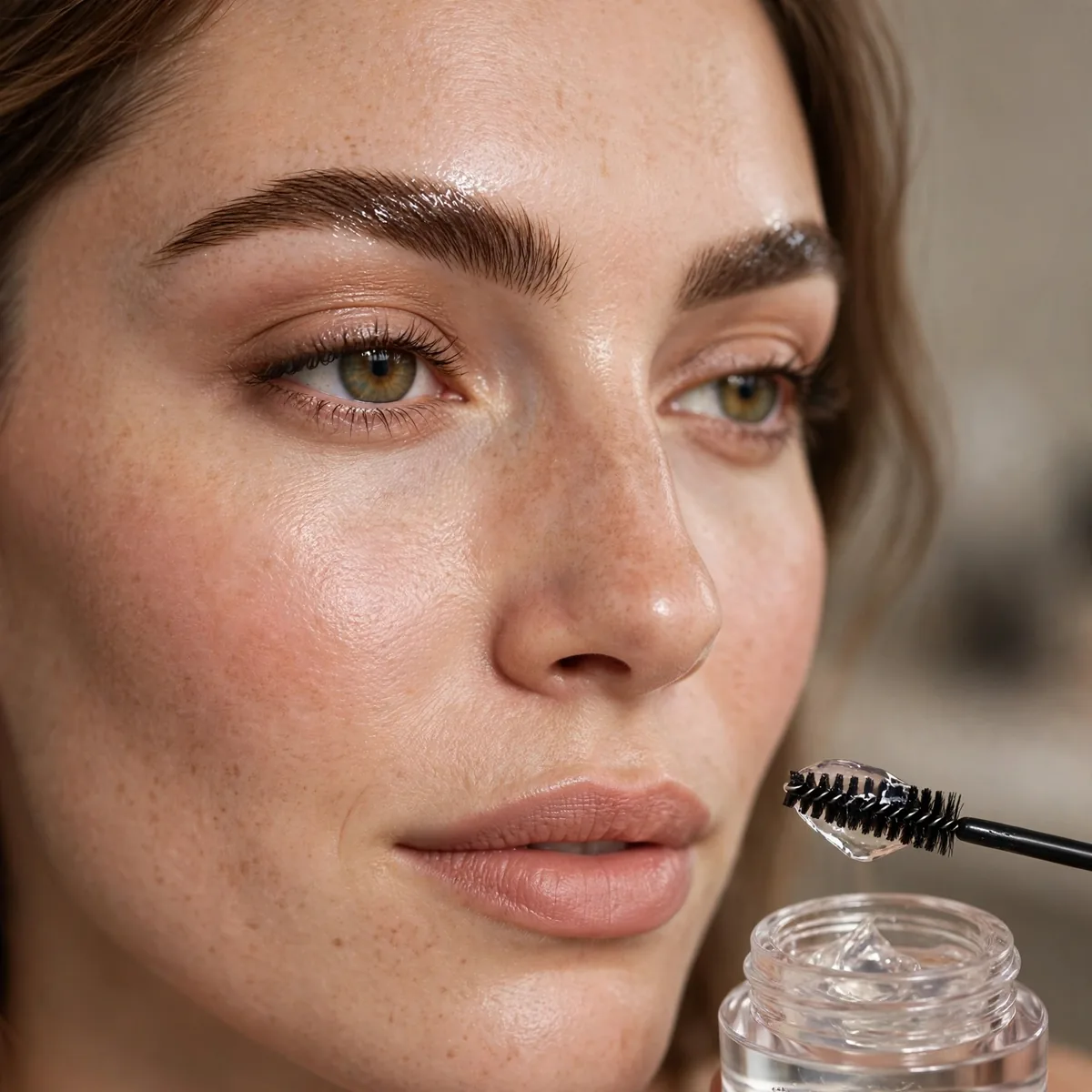 Waterproof brow gel