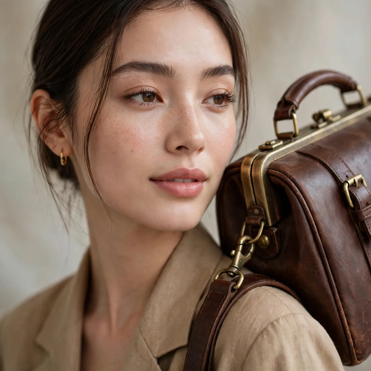 Vintage style doctor bag