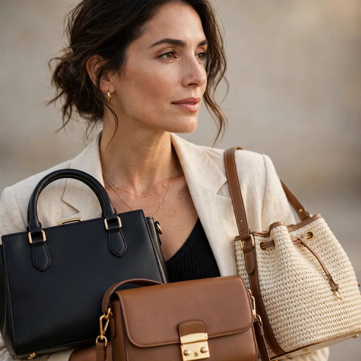 Three essential handbags