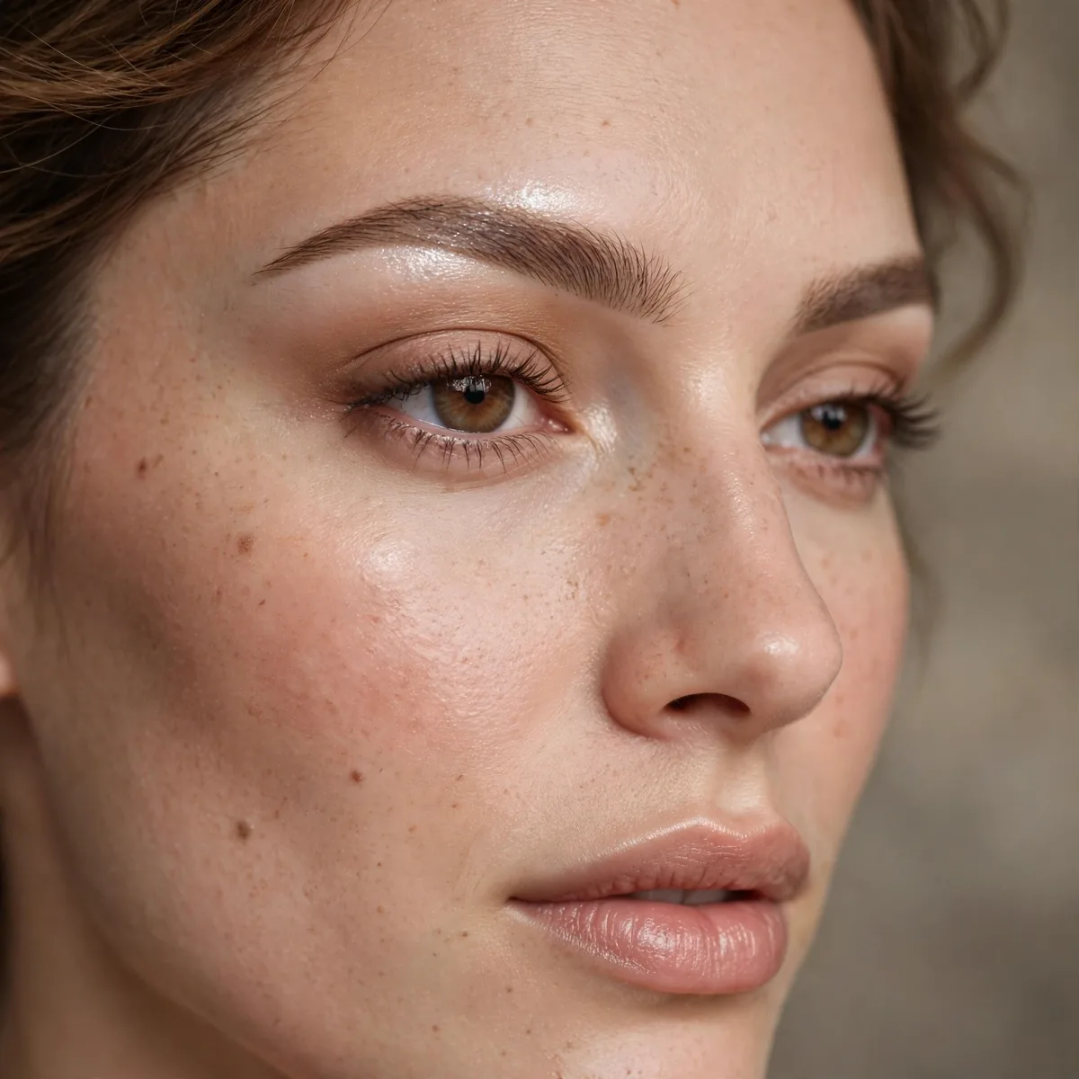 Precise under brow highlight