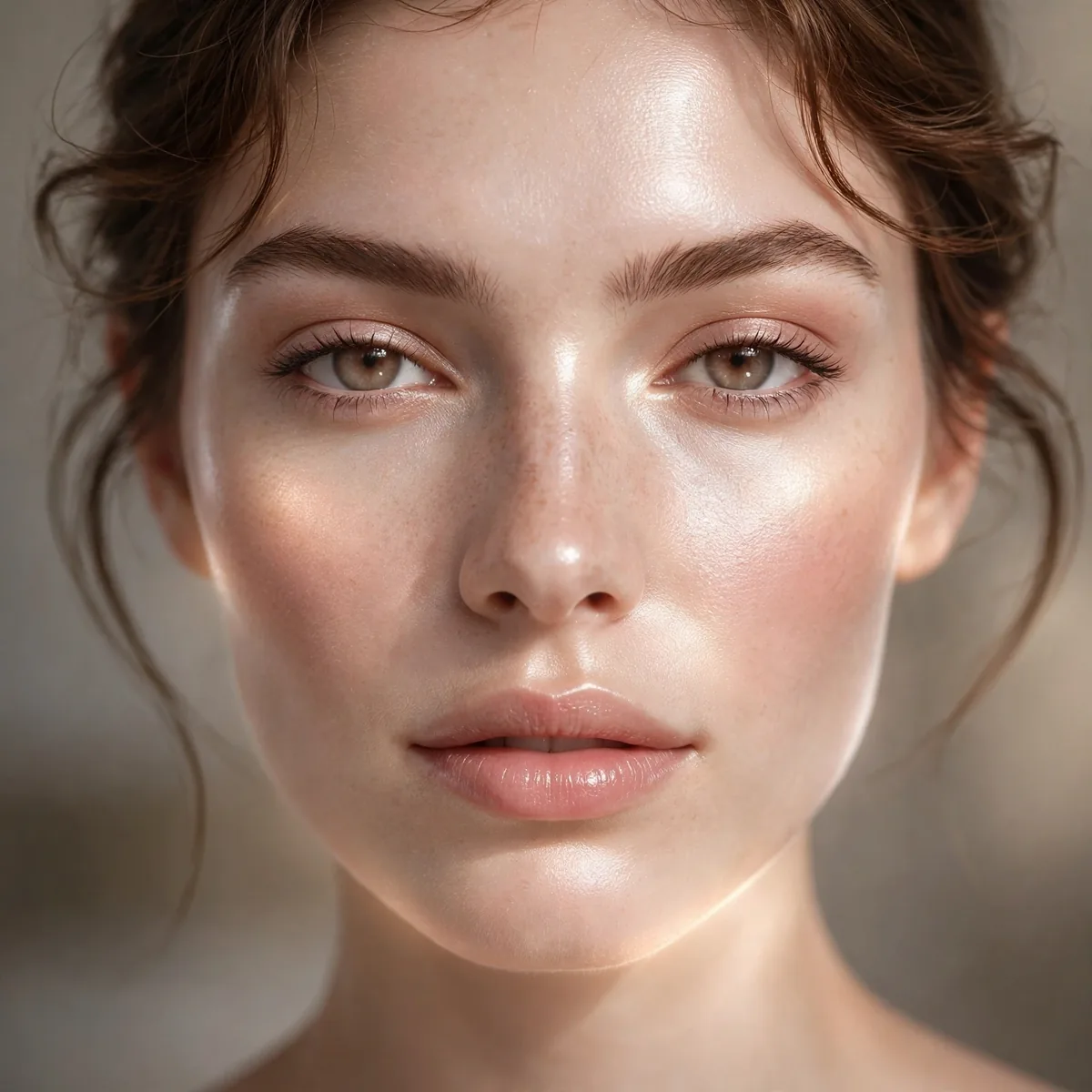 All over lit from within skin