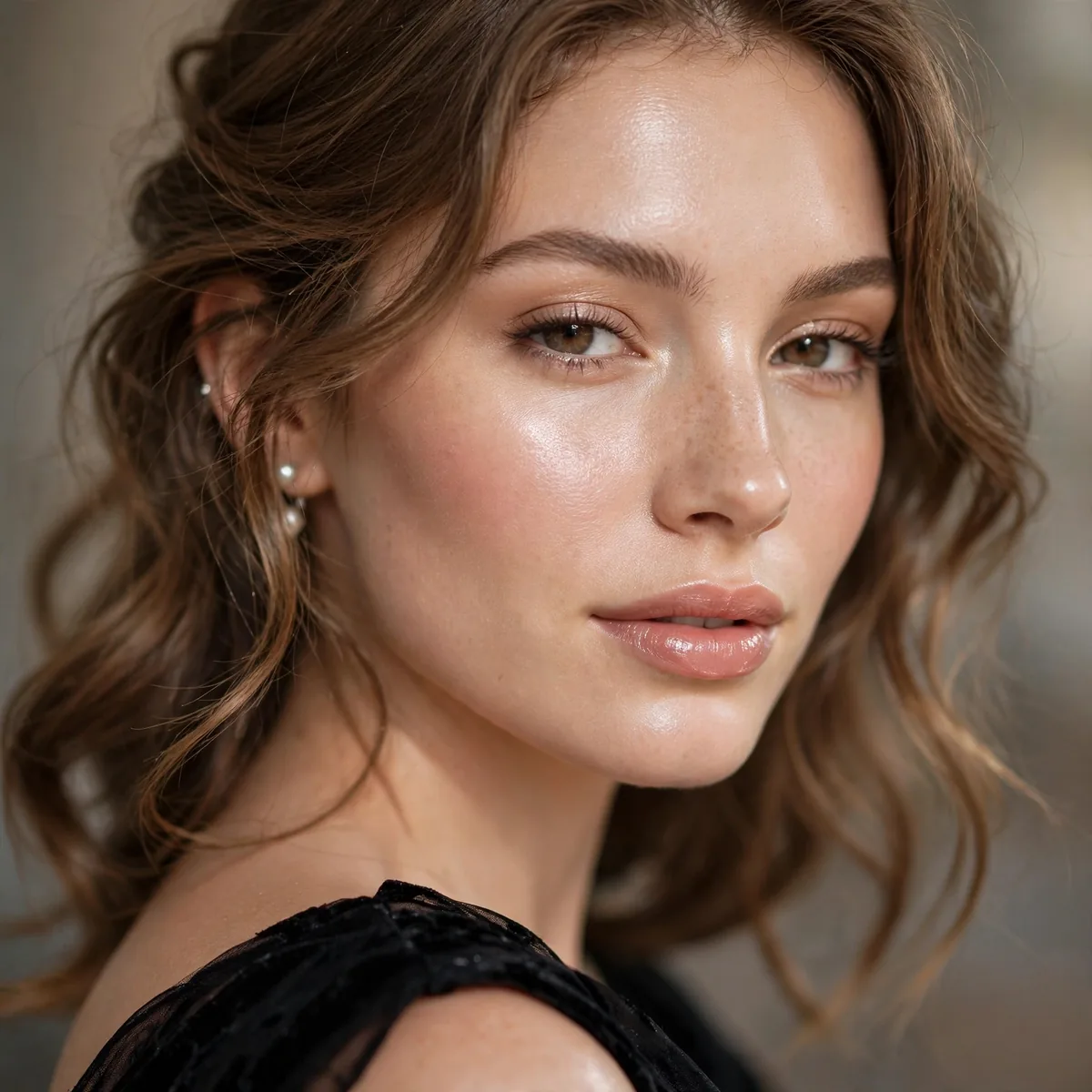 Fresh glowing homecoming makeup