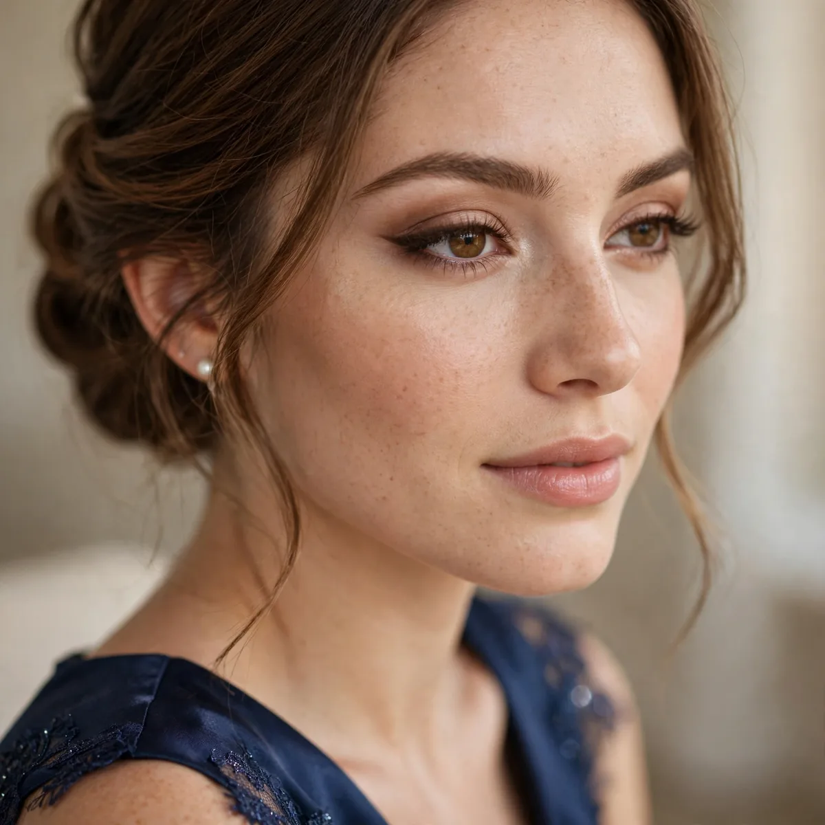 Soft brown eyeliner homecoming