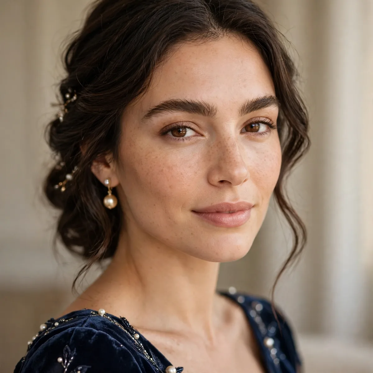 Natural fluffy brows homecoming