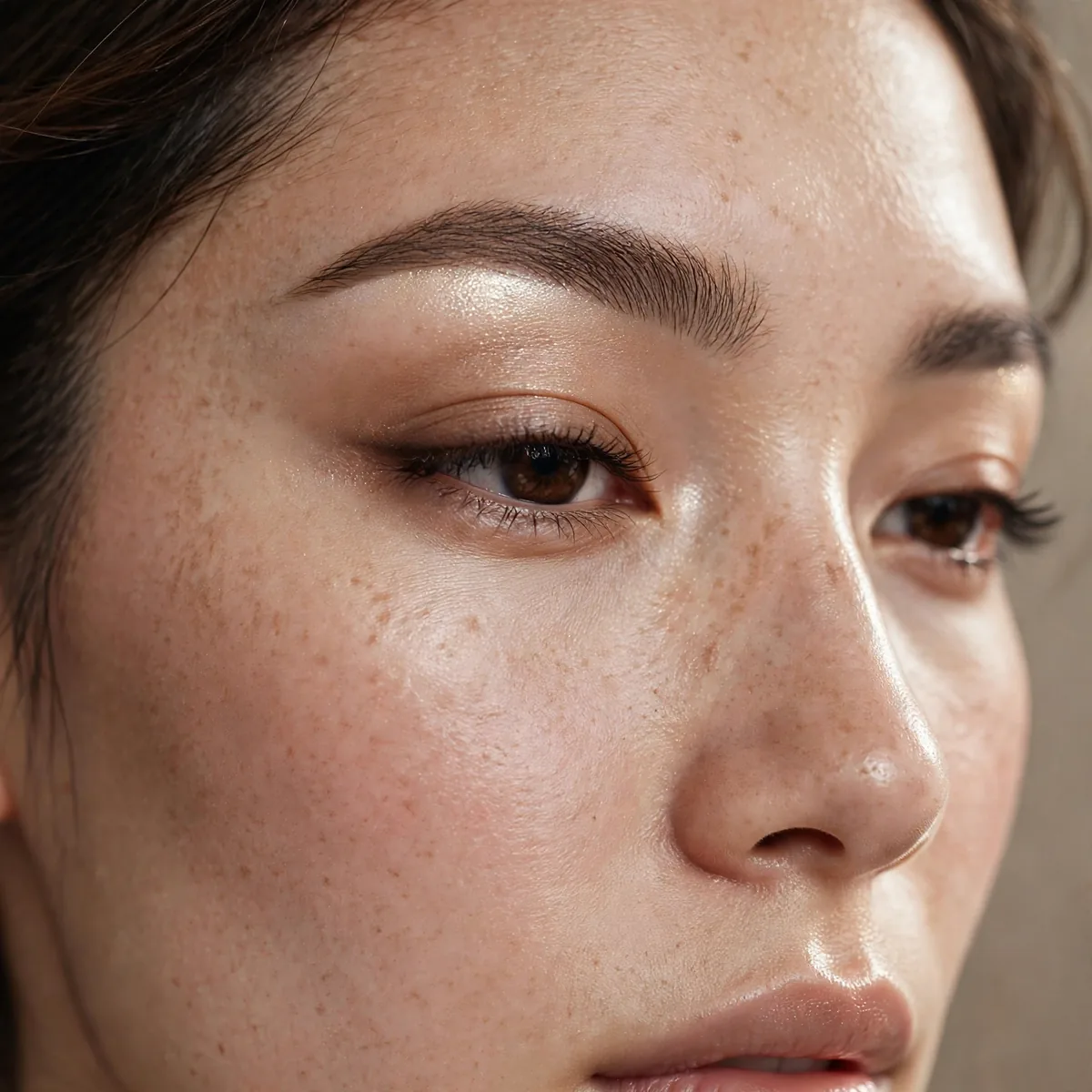 Brow bone highlight for hooded eyes
