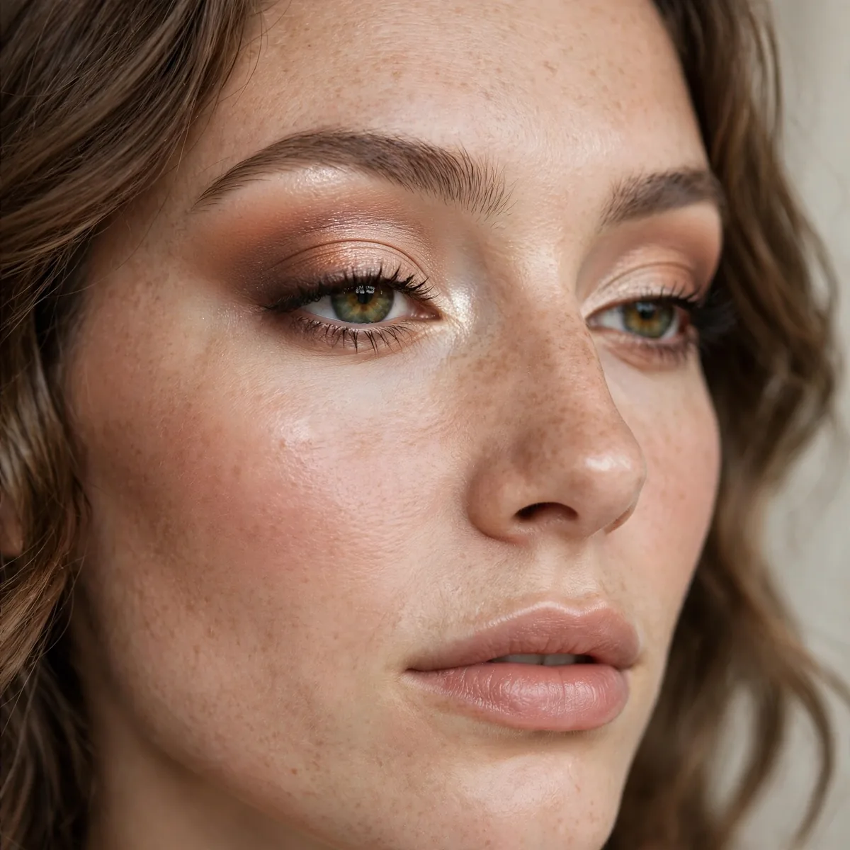 Gradient eyeshadow for hooded eyes