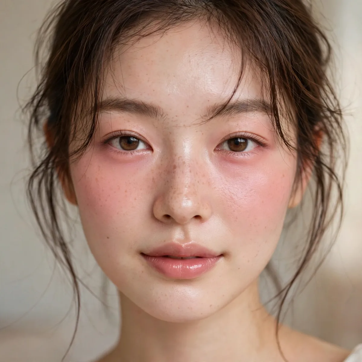 Cream blush igari technique
