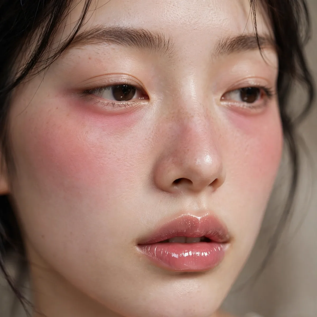 Igari blush glossy lips pairing