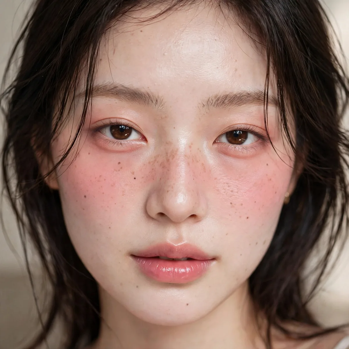 Complete igari makeup look