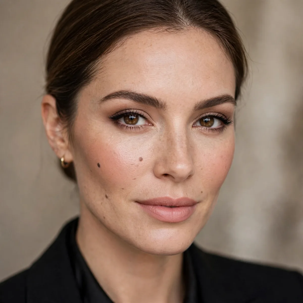 Elevated polished makeup for second round interview