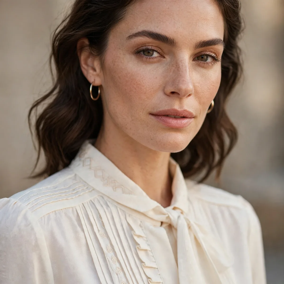 Elegant blouse for job interview