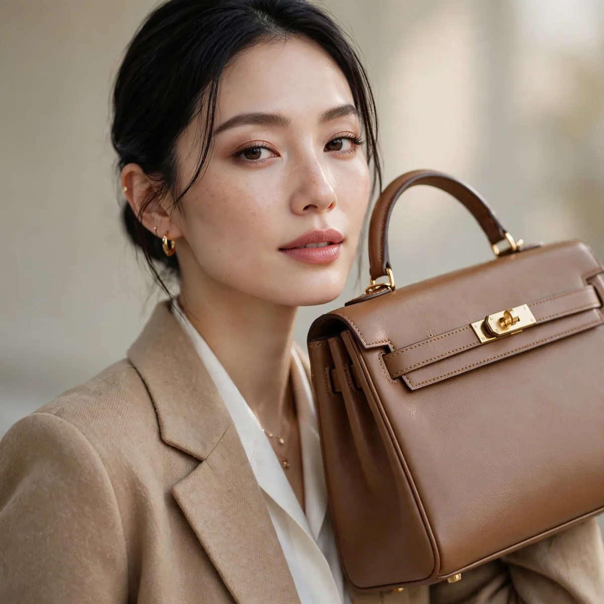 Structured bag for job interview
