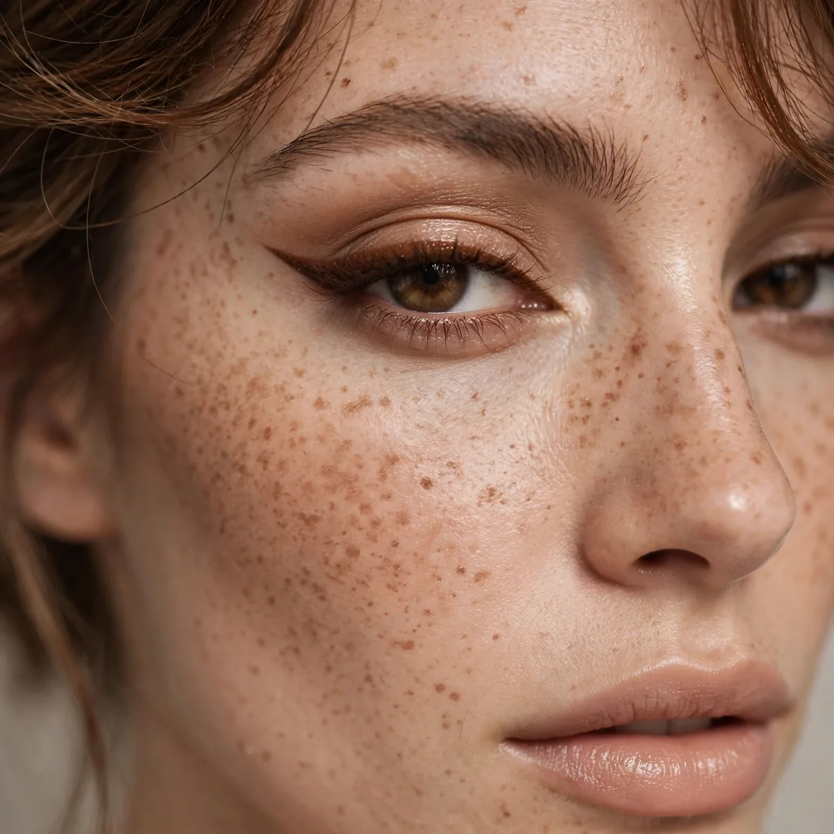 Espresso eyeliner latte makeup