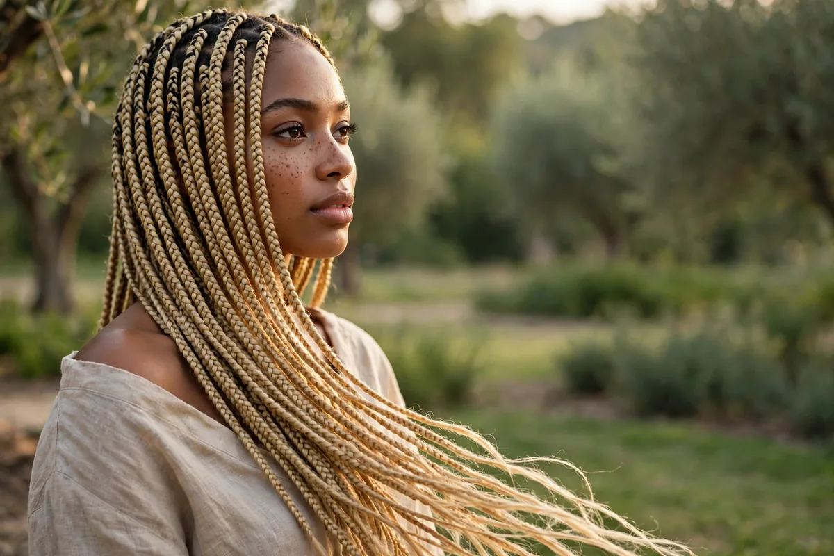 20 Lemonade Braids Hairstyles That Serve Bold Side-Swept Glam