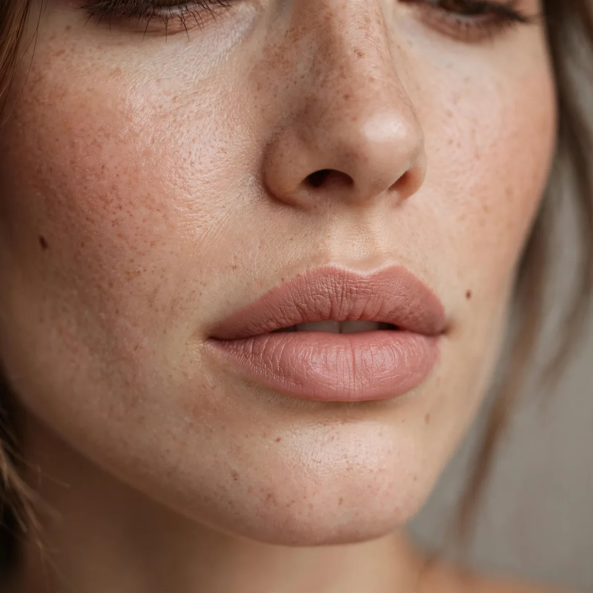 Blotted lip balm base for lipstick