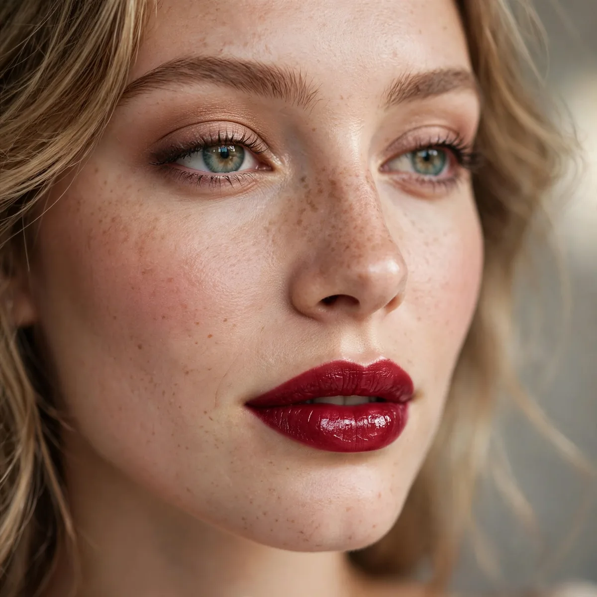 Two coats of lipstick minimum