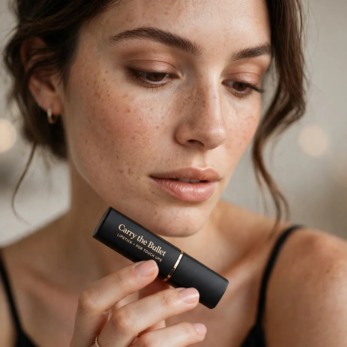 Carrying lipstick for touch ups