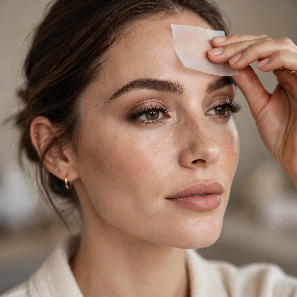 Blotting paper discipline routine