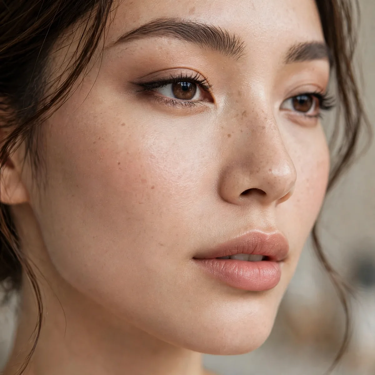 Oil control skincare under makeup