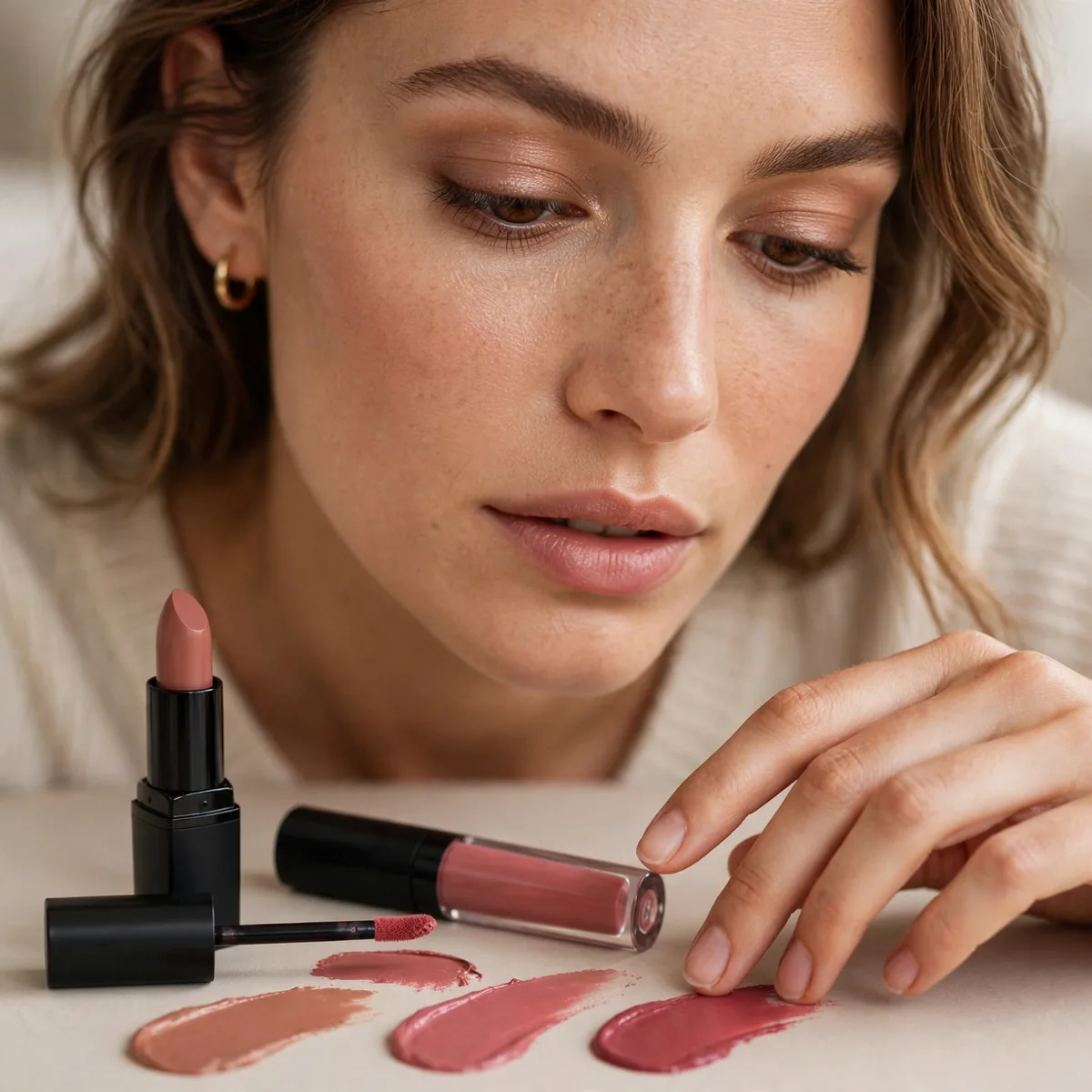 Transfer proof lip products