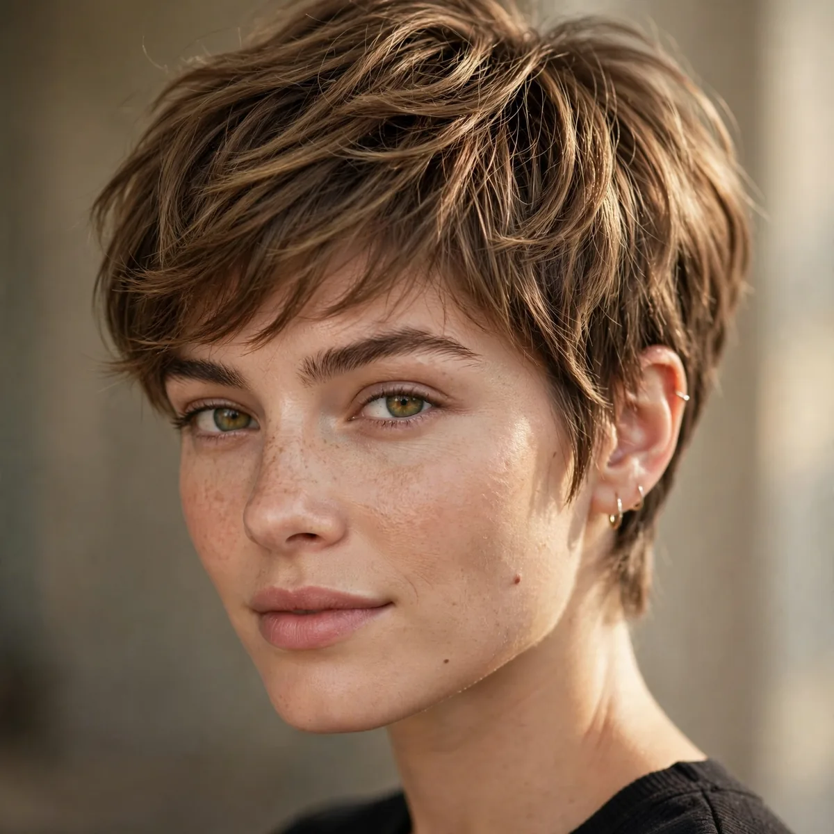 Pixie cut that grows out well