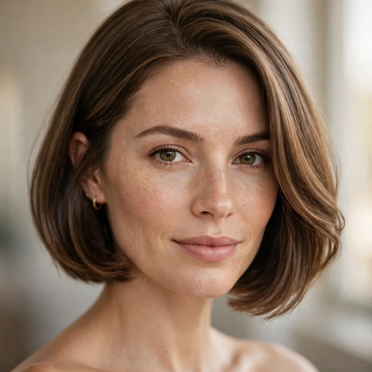 Easy a-line bob haircut