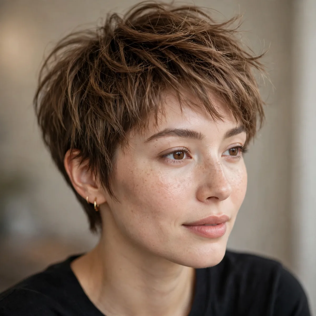 Pixie that dries quickly