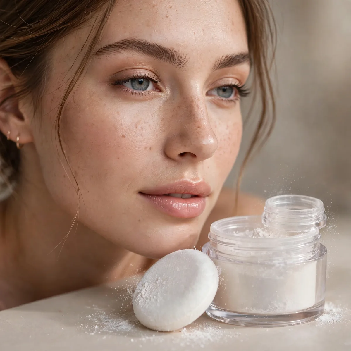 Translucent setting powder essential